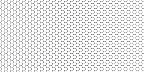 Abstract background with hexagons honeycomb technology texture. Hexagonal shape structure light seamless geometric background. Surface polygon pattern with digital hexagon and futuristic business. - obrazy, fototapety, plakaty