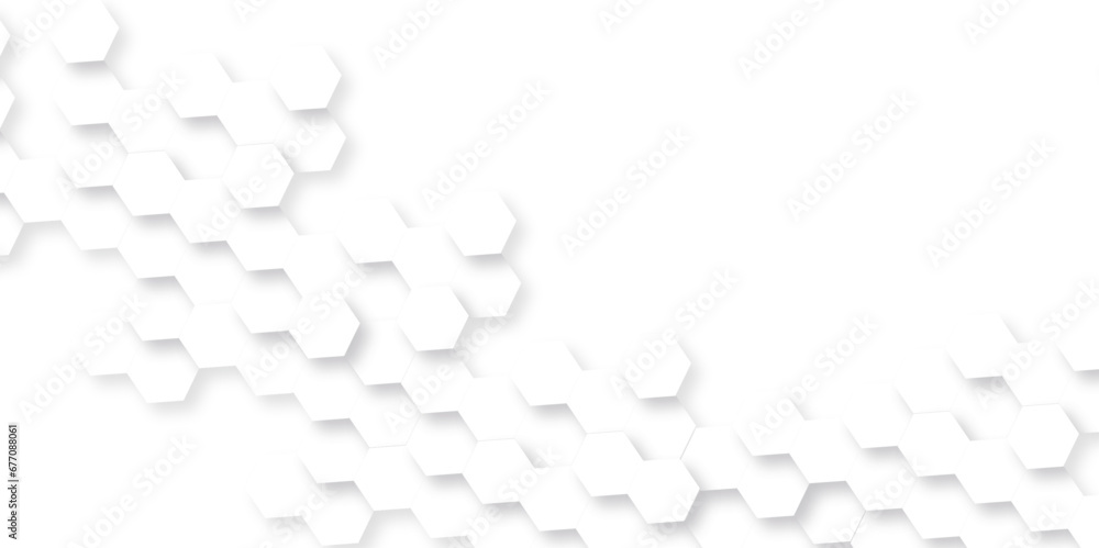 Wall mural abstract background with hexagon, modern abstract vector polygonal pattern. futuristic abstract hone