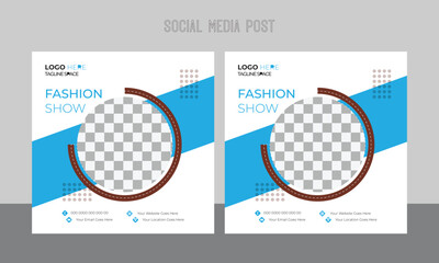 exclusive Shoes social media post template and fashion social media post template design.