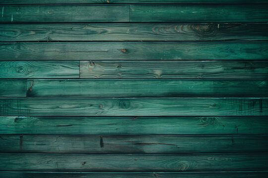 Green wooden planks background image.