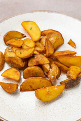 French fries on a plate