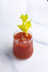 Alcoholic cocktail at the restaurant's bar