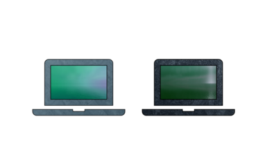 Laptop icon symbol gray with texture