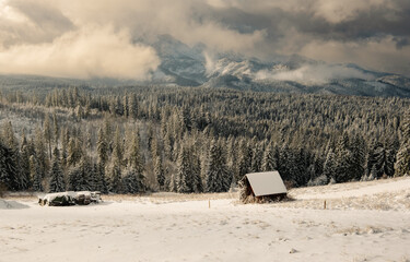 Winter Tatra Mountains