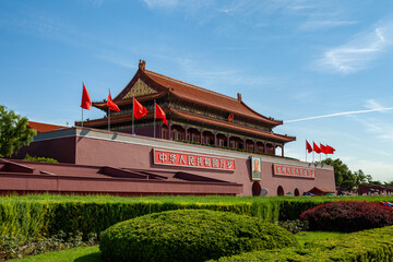 Fototapeta na wymiar The forbidden City of Beijing