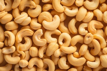 tasty cashew nuts as background