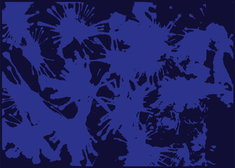 Blue abstract brush stroke background texture