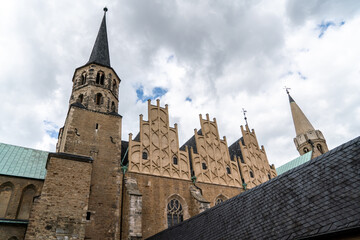 Fototapeta premium Schloß und Dom in Merseburg