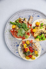 Nachos are a popular Mexican appetizer