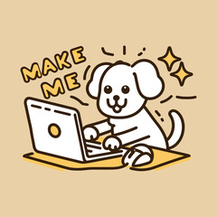 Cool vector animal character design