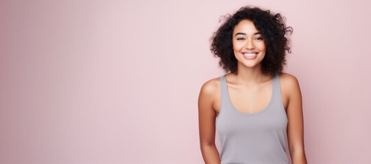 Young Asian biracial woman smiling happy face portrait - Powered by Adobe