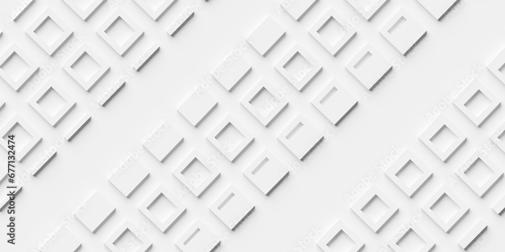 Poster rotated tire track squares grid pattern geometrical white background wallpaper banner pattern top vi