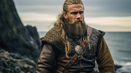 Fototapeta premium Viking - Fierce Norse Warrior