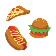 fasstfood concept simpel design to design graphic 