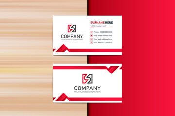 Luxury elegant business card background in corporate style