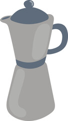 Pot of coffee illustration