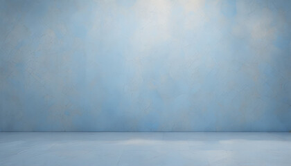 light and shadow room mock ups - light blue wall