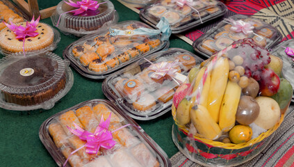 Asian wedding food dowry