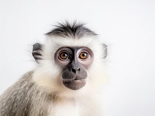 Obraz premium Monkey on a white background