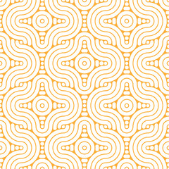 Abstract seamless luxury geometric shape pattern design background vintage retro style