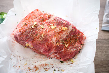 Schweinsbraten vom Grill
