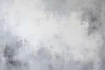 Fototapeta na wymiar Gray paintbrush strokes on a textured background