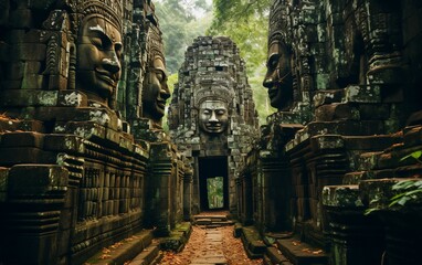Exploring the Enchantment of Angkor's Ancient Temples.