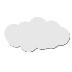 cloud computing concept, cloud element png file transparent, bubble text cloud element