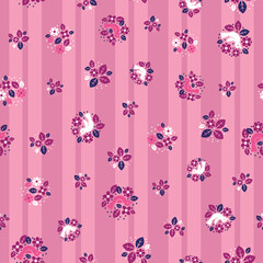 Cute and Simple Bird Seamless Surface Pattern Design