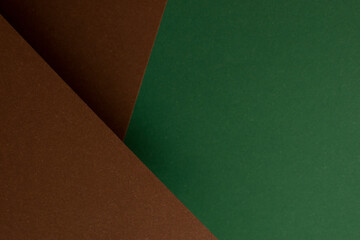 Green and brown geometric 3d background