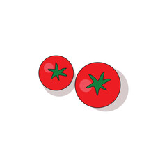 tomato vector type icon