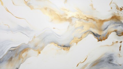 Marble with gold paint and a white background