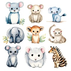 set of animals