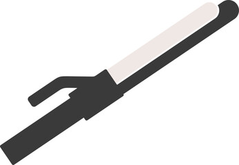 Hair straightener illustration