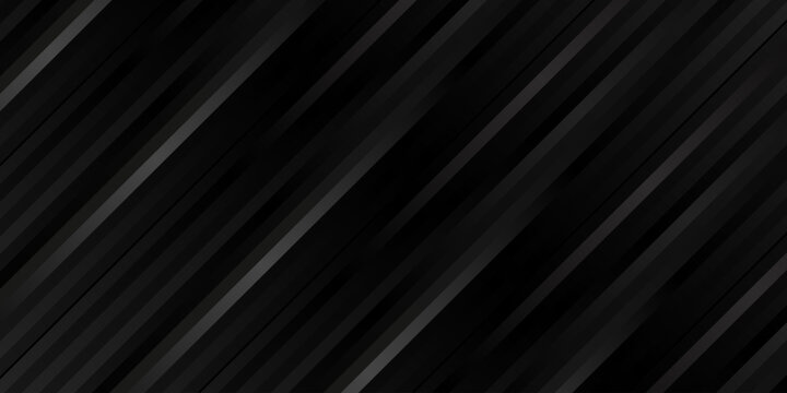Monochrome black and white diagonal stripes background