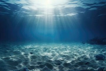 Fototapeta na wymiar Underwater view of the ocean