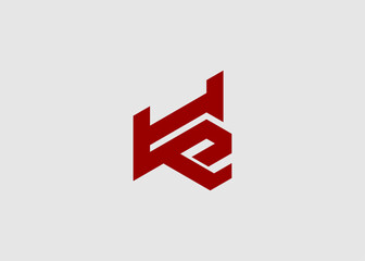 Logo ue letter company name