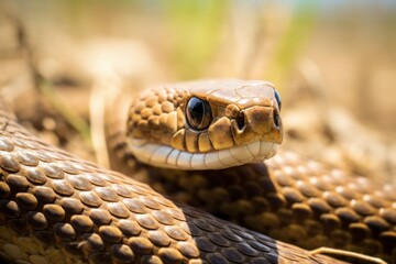 Obraz premium View of snake in nature