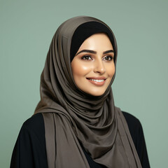 portrait of a woman in a veil