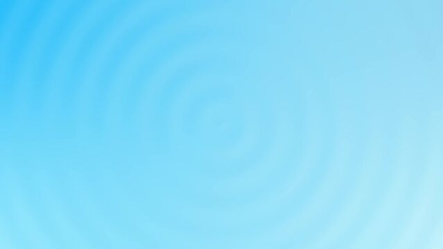 Abstract wavy blue background video. Water ripple animation.