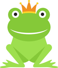 Frog prince illustration