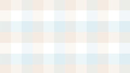 Beige blue and white plaid fabric texture as a background	