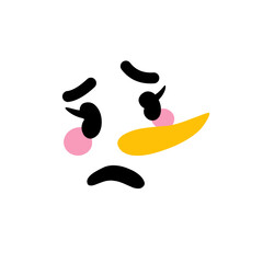 Snowman Facial Expression