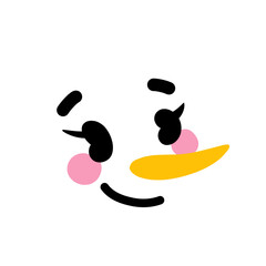 Snowman Facial Expression