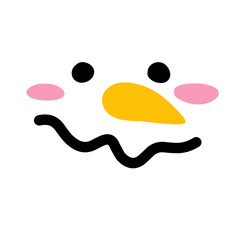 Snowman Facial Expression