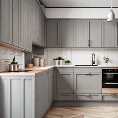 modern kitchen interior