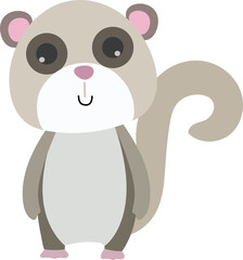 Lemur illustration