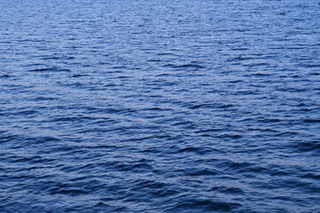 Sunset cruising on sea of Okhotsk