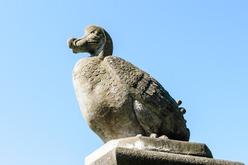 Stone statue/carving of a Dodo bird