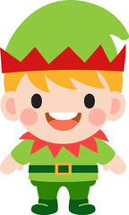 Elf clipart, Merry Christmas and happy new year
